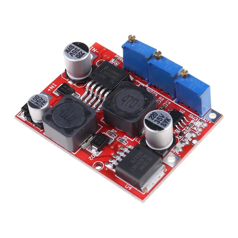 2PCS LM2577 LM2596S courant direct-Direct Current Step Up/Down Boost Buck Tension Convertisseur Module 2PCS LM2577 LM2596S courant direct-Direct Current Step Up/Down Boost Buck Tension Convertisseur Module