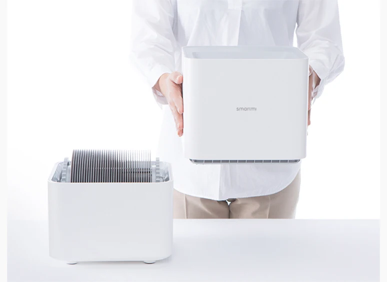 XIAOMI MIJIA SMARTMI Испарительный Увлажнитель 2 для дома воздушный демпфер Арома диффузор эфирное масло тумана mijia управление приложением