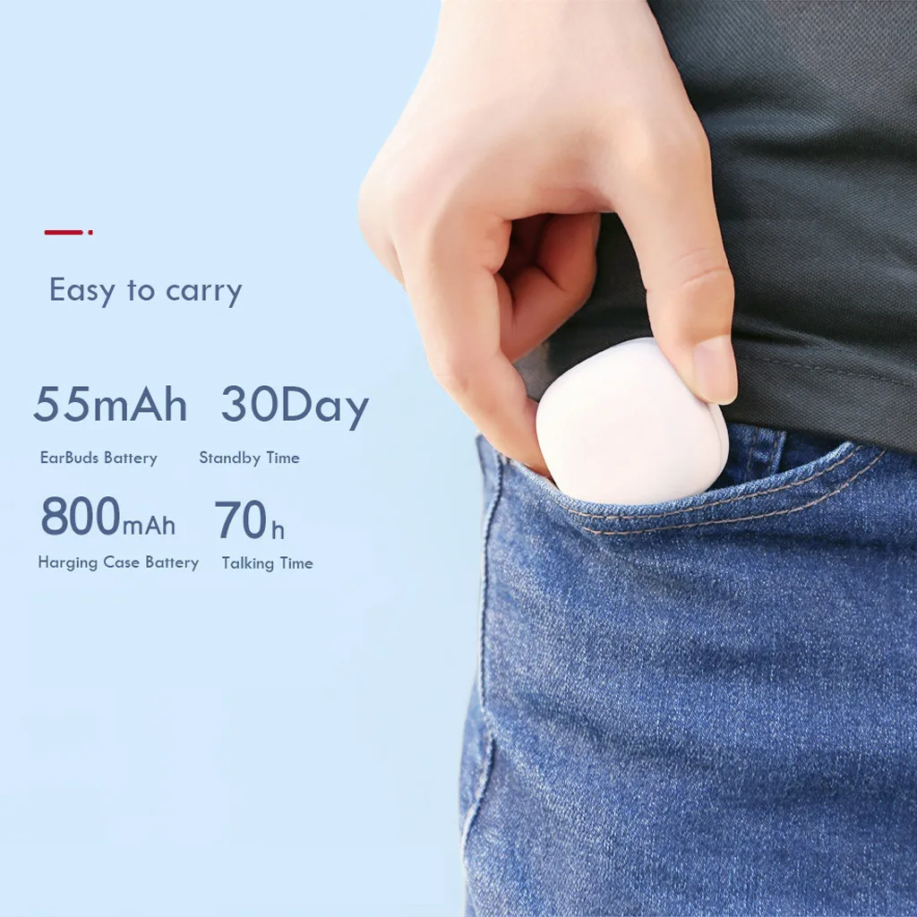 Беспроводные стереонаушники T1X Bluetooth 5 0 гарнитура наушники вкладыши спортивные