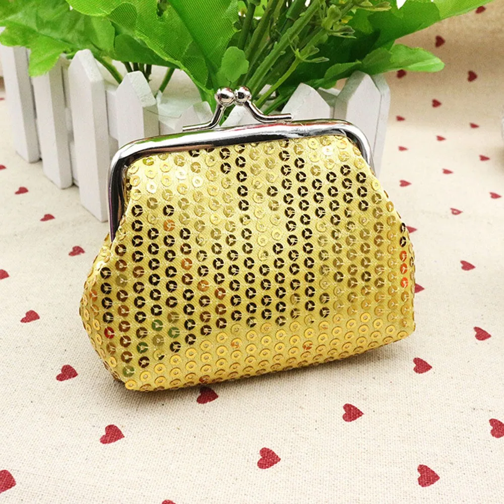 Sequin Wallet Coin Purse Clutch bag lipstick mini fashion Card Holder Coin Purse Clutch Handbag Womens Small Card packages