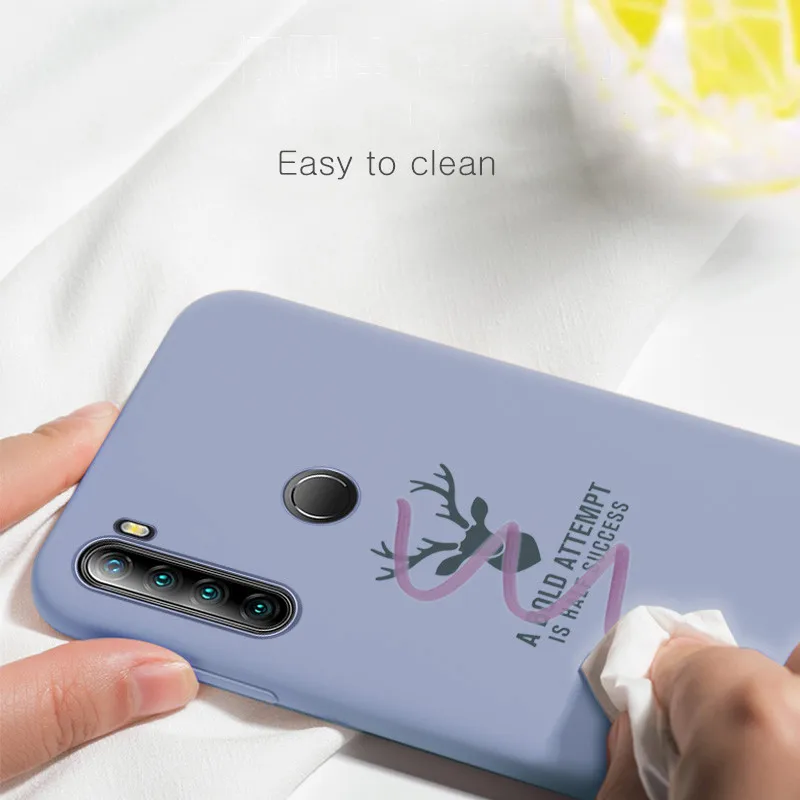 MOFi для xiaomi redmi note 8 чехол силиконовый redmi note 8 pro чехол противоударный мягкий ТПУ задняя оболочка корпус Модный чехол s