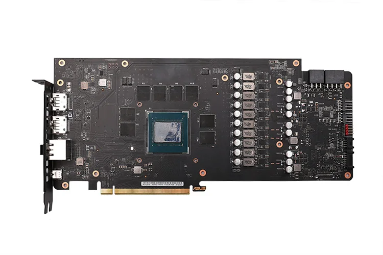 GPU курган с водяным охлаждением радиатор для ASUS ROG STRIX RTX2070 8G/A8G/O8G GAMING поддерживает синхронную материнскую плату BS-ASS2070-PA
