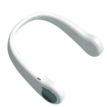 

No Leaf Hanging Neck Fan Movement Small Fan M6 Silent Big Wind Cooling Mini Portable USB Charging Fan No Leaf