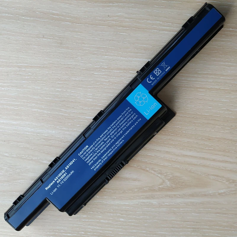 Аккумулятор 5200 мАч для Acer AS10D31 AS10D3E AS10D41 AS10D51 4741 бесплатно|battery for acer as10d31|battery aceras10d31