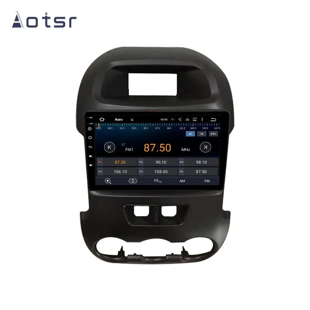 Android 9,0 ips DSP Автомобильный gps навигатор для Ford Ranger/F250 2011- Автомобильный мультимедийный плеер стерео радио магнитола головное устройство