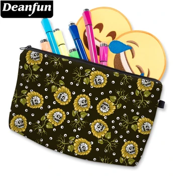 

Deanfun Women Cosmetic Bags 3D Printed Sunflower Pattern Makeup Bag Organizer Bag Toiletry D52365