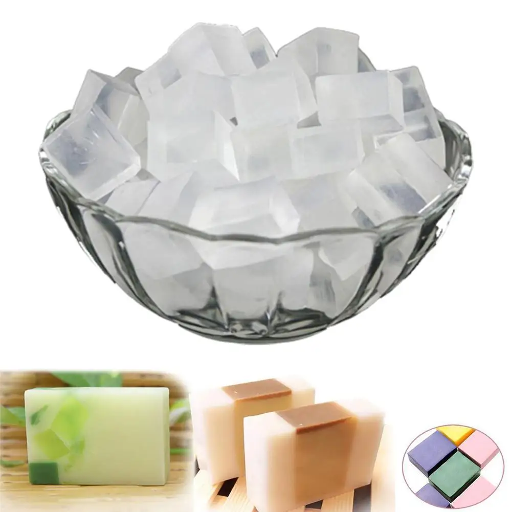 

DIY Transparent Handmade Soap Base Making Natural Skin High 250g Material DIY Quality handmade Soap Material Care W6O0