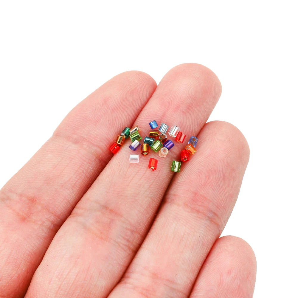 Piccole Rondelle Da 2 Mm, 3 Mm E 4 Mm, Perline Distanziatrici In Vetro - Foto 7