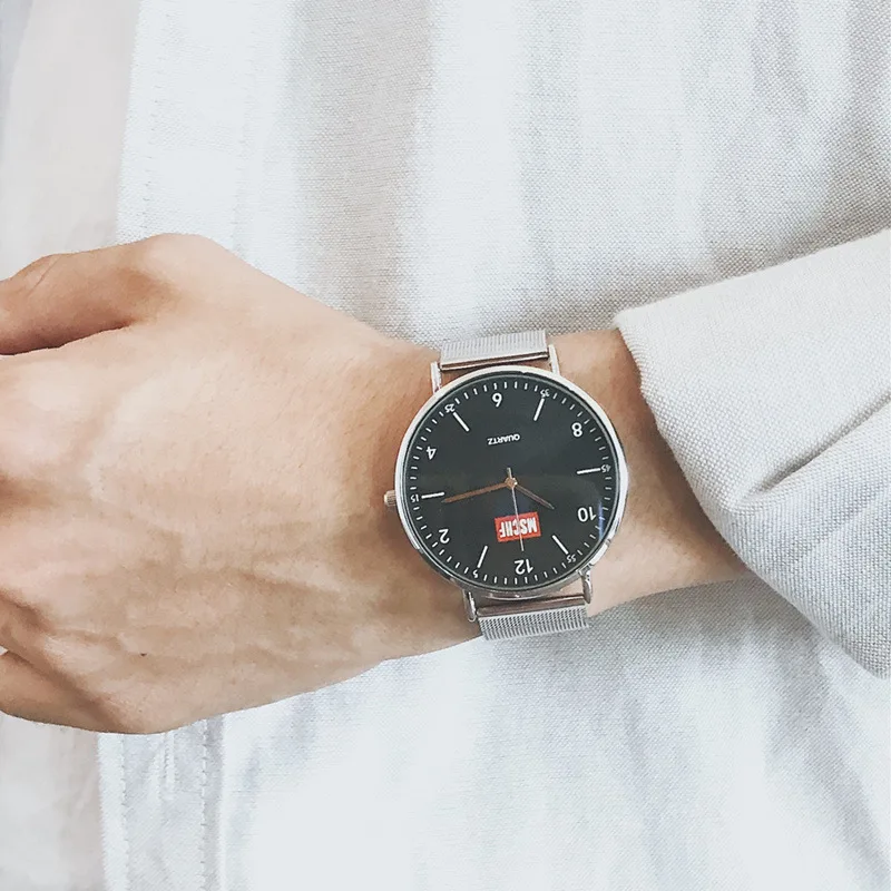 

Fashion Casual Men Simple Quartz Watches Ultra Thin Creative Male Dress Watch Ladies Man Leisure Watch for Boys Student