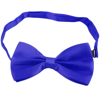 

NEW Fashion Men's Formal Commercial bowties Solid Color Tuxedo Classic Bowtie Wedding Party Satin Bow Tie Necktie
