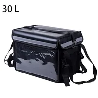 30L Extra Large Cooler Bag Car Ice Pack Insulated Thermal Lunch Pizza Bag Fresh Food delivery Container Refrigerator Bag 1