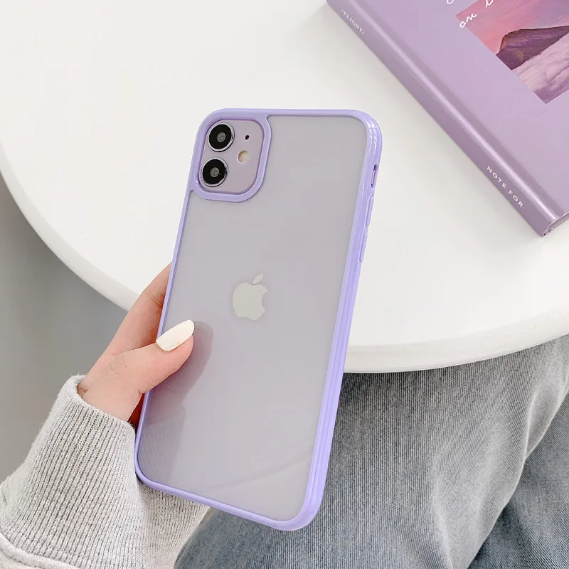 Purple Bumper Phone Case Iphone 11 Iphone 11 Phone Cases Clear