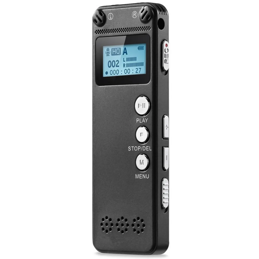 Профессиональный мини 8 Гб USB цифровой Аудио Диктофон MP3-плеер записывающая ручка перезаряжаемая для встреч/интервью