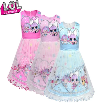 

LOL Surprise Dolls Christmas Princess Dress Girl Toddler L.O.L Clothes Baby Children kids dresses for girls