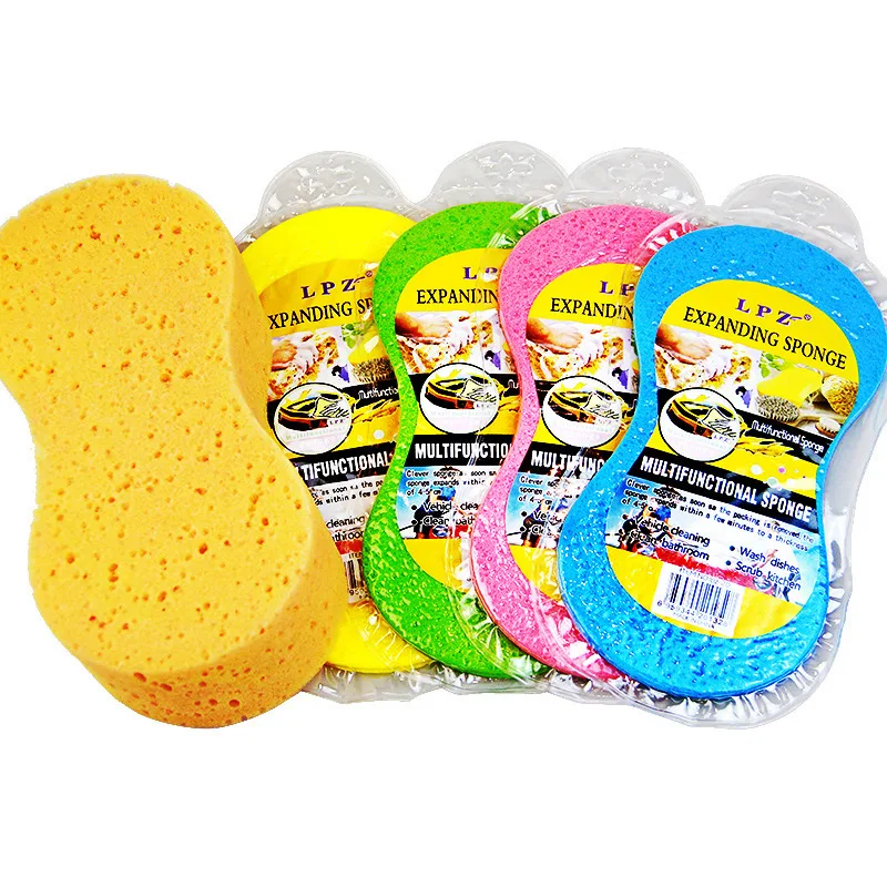 Car Wash Sponge Large Cleaning Sponge Block Dusting Random