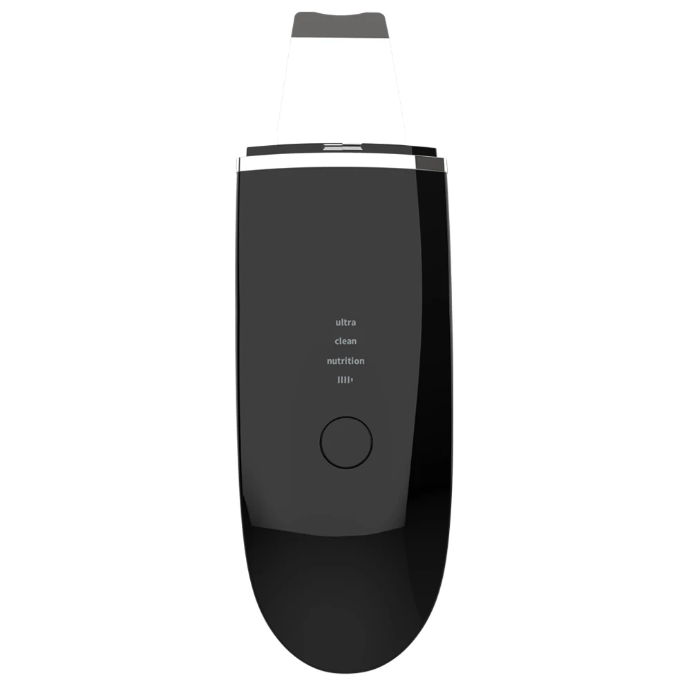 Wireless Charging Ultrasonic Cleansing Sonic Skin Scrubber Peeling Shovel Facial Pore Cleaner Spatula Face Lifting Massager