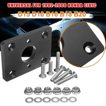 

Aluminum Alloy In 11.4 * 4.6CM Black Brake Booster Delete Adapter Plate For Honda Civic Integra 1*Set Of Accessories