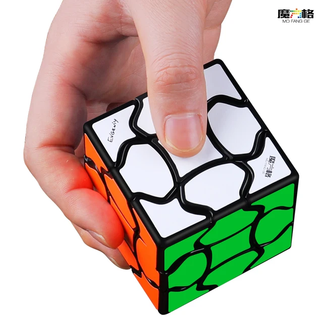 Newest QIYI MOFANGGE Fluffy Cube 3x3 Magic Cube Non Magnetic Puzzle 3x3x3 Cubo Magico Educational Toys Gift for Kids Children 4