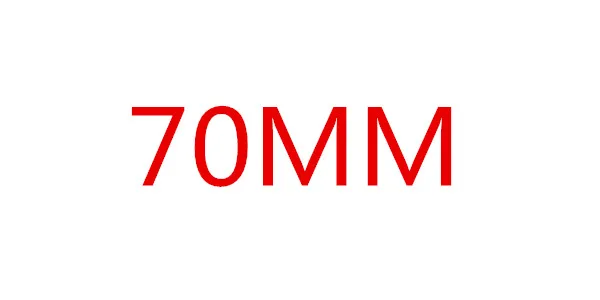 70mm Новинка, EC90, полностью углеродное волокно, диаметр для горного велосипеда/вынос руля для шоссейного велосипеда/стояк/руль для горного велосипеда 31,6*28,6/6 градусов - Цвет: 70mm