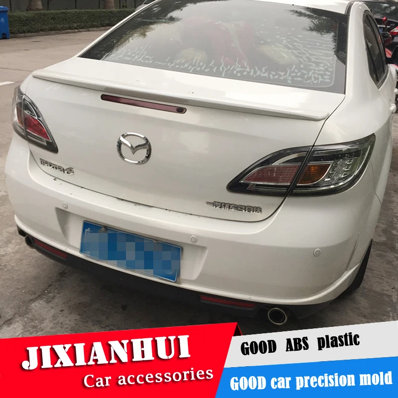 Спойлер для Mazda 6 2006 2013 Mazda6 Sedan RYCK спойлер из АБС пластика заднее крыло автомобиля