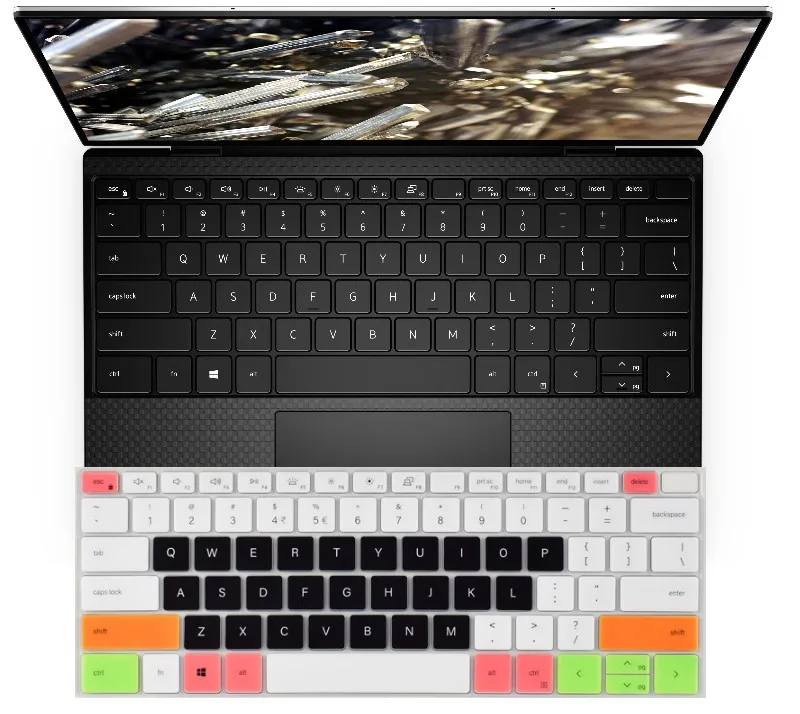 Чехол для клавиатуры ноутбука защитный чехол DELL XPS 13 2020 9300 9310 4 дюймов XPS13 XPS9300 XPS9310