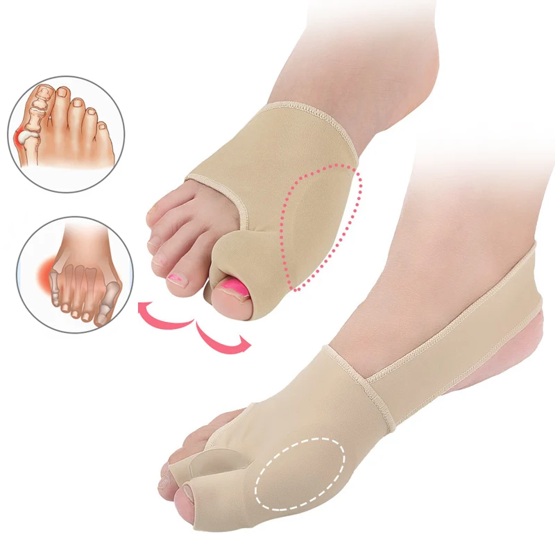 Приспособление для устранения деформации пальца на ноге буйон корректор ортопедический брекеты корректор для большого пальца Силиконовые педикюрные носки корректор ступни инструмент для ухода