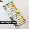 Arc Cruved Ends Stainless Steel Watch Band 14 16 18 19 20 21 22 24 Mm Universal Watch Strap Wristband Replacement Accessories ► Photo 2/6