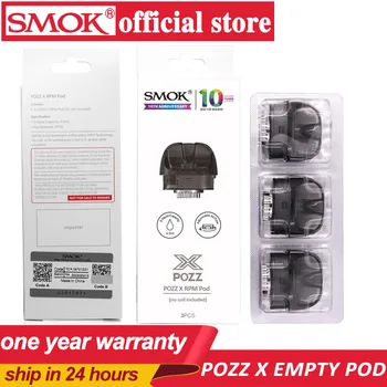 

SMOK new orginal Pozz x empty pods 3pcs per pack Cartridge No Coil Electronic Cigarette Atomizer For Pozz x vape pod