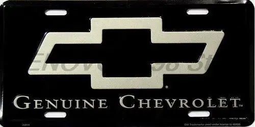 Подлинный номерной знак Chevrolet Hangtime |