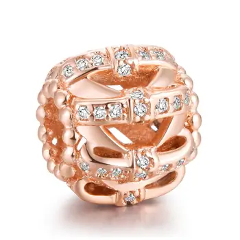 

DIY Jewelry Making Shimmering Sentiments Charms For 925 Silver Bracelets For Woman Beads For Jewelry Making Rose Gold Charm