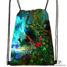 Custom mariah-carey походная сумка на шнурке милый рюкзак для детей(черная спинка) 31x40 см#180611-03-119