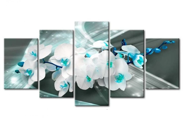 HUACAN Алмазная вышивка пейзаж цветы площадь Алмазная мозаика подарок ручной работы - Цвет: 3755