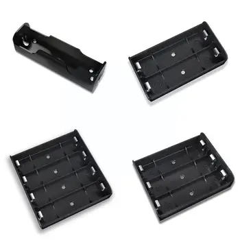 1/2/3/4 custodie per batterie presa di alimentazione fai-da-te scatola da 21700 batteria Plug-in supporto al litio PCB U4W1