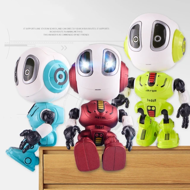 Interactive Toys for Kids, Electronic Toys with LED Eyes & Touch Control Robot Toys, for 3 Years Old Up Boys Girls 4