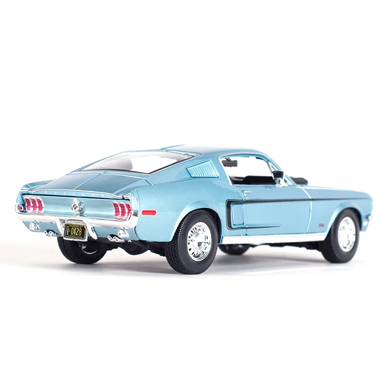 Maisto 1:18 1968 Ford Mustang GT Cobra Jet Sports Car статическое моделирование литые Автомобили