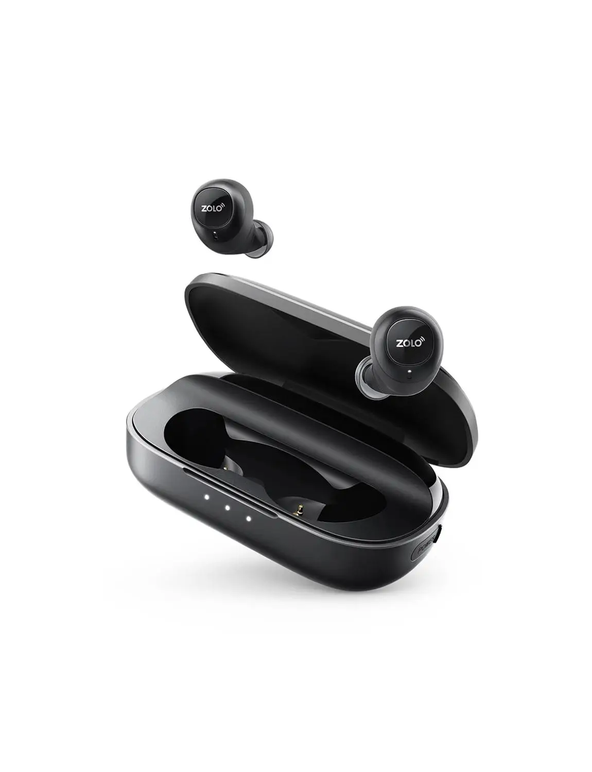 Беспроводные наушники Anker Zolo Liberty TWS, bluetooth-наушники с графическим драйвером и 24-часовой батареей, устойчивые к поту - Цвет: black