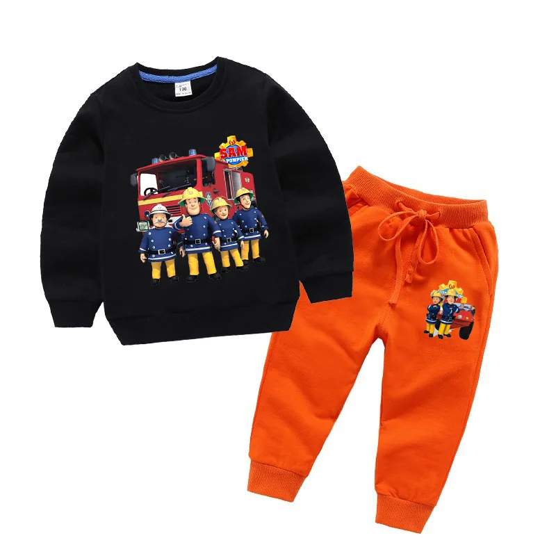 Комплекты для детей г. Новая детская одежда для мальчиков осенний комплект, толстовки, штаны, костюмы осенний хлопковый свитер для маленьких мальчиков+ штаны - Цвет: color 8