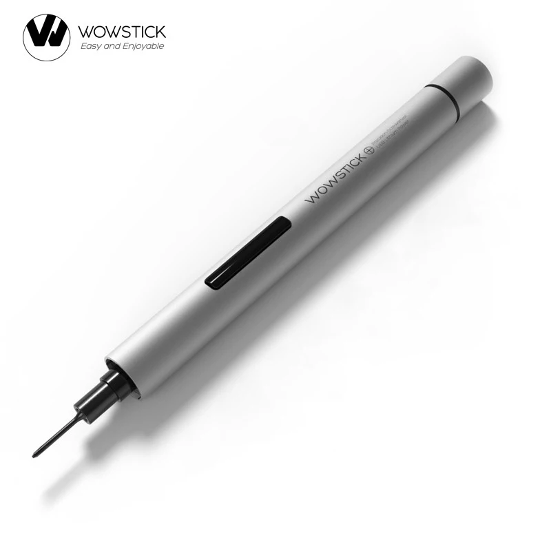 Original Wowstick 1p+ Try Electric Screwdriver 20 Bits Aluminium Body For DIY Tools Kit for Phone Repair