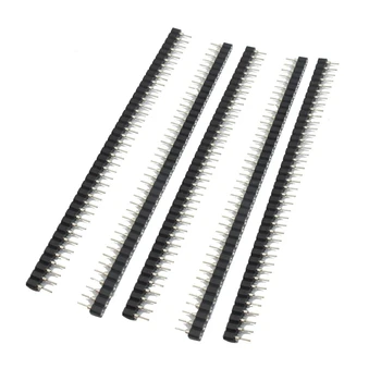 

5 Pcs 40 Pins Single Row Round Header Socket Connector Female