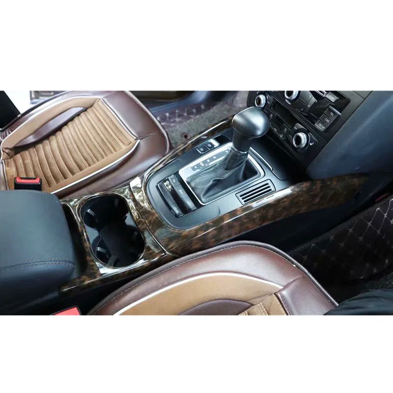 CDCOTN аксессуары для салона автомобиля Наклейка покрытие из углеродного волокна украшение для Audi Q5 10-18 интерьерные молдинги наклейка s Авто продукт