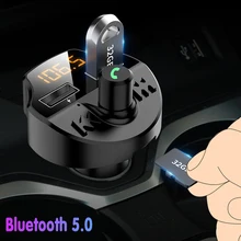 Автомобильный MP3-плеер беспроводной автомобильный Bluetooth fm-передатчик mp3 радио адаптер автомобильное быстрое USB зарядное устройство