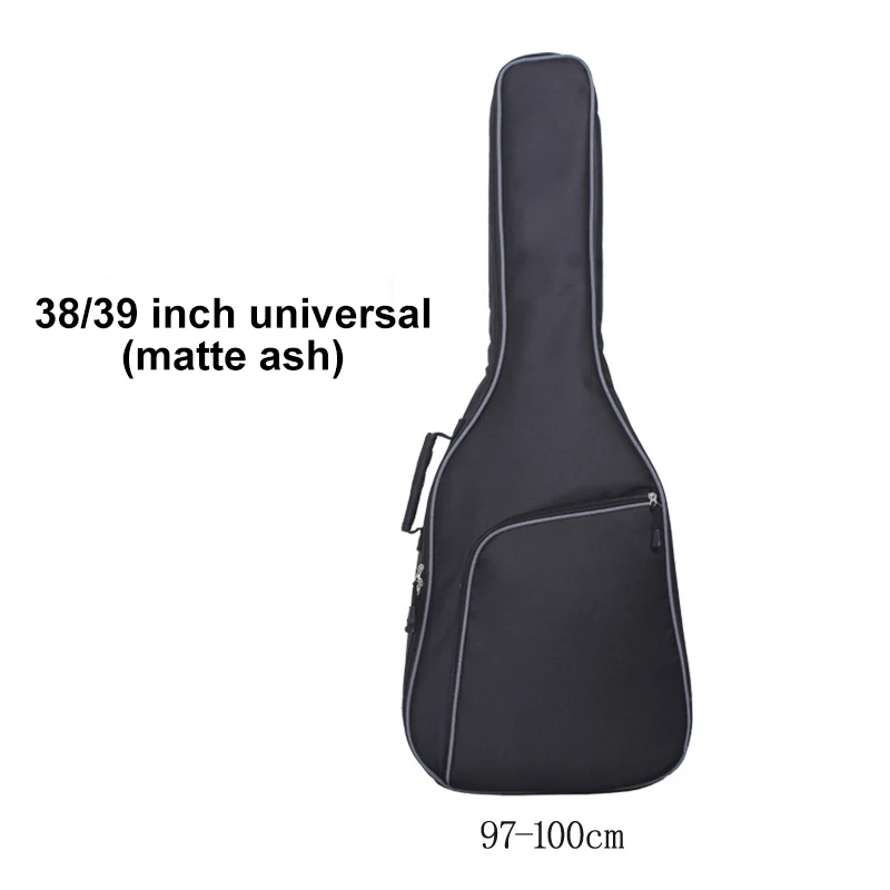 38-39in Frosted ash 38/39/40/41 дюймов полностью проложенный Водонепроницаемый гитарный чехол Чехол Мягкий музыка Акустическая классическая сумка ткань Оксфорд гитара Музыкальные - Цвет: 38-39in Frosted ash