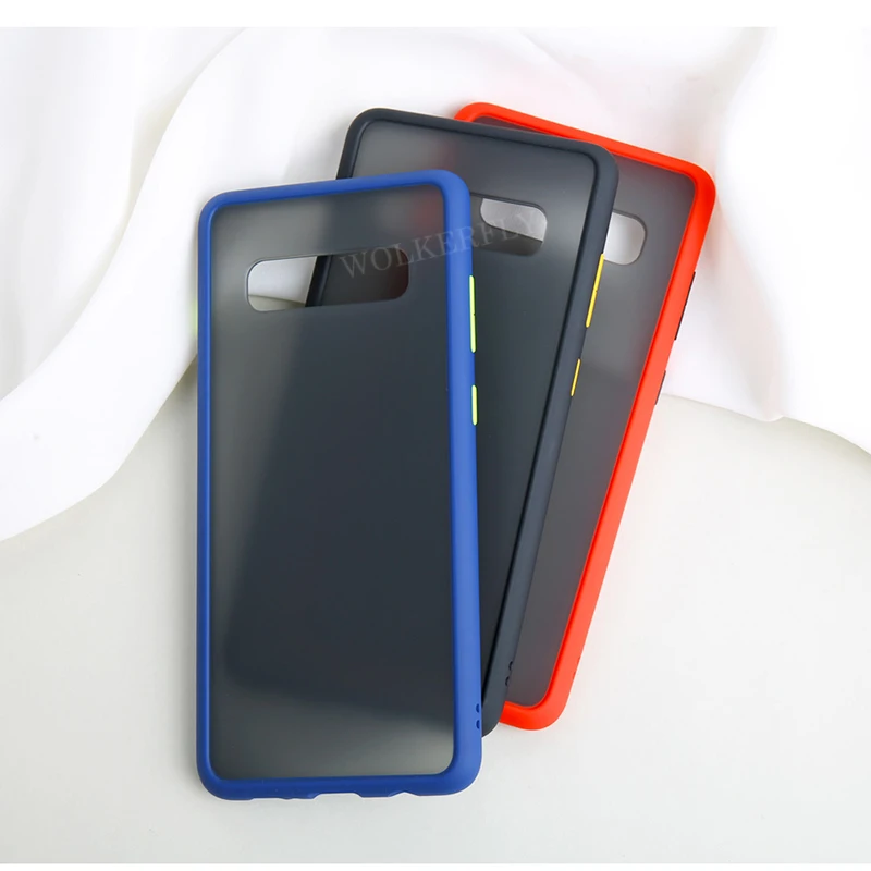 Матовый Жесткий чехол для телефона для samsung Galaxy S10e S8 S9 S10 Note 8, 9, 10, J8 J6 J4 Plus A9 A7 A70 A50 m40 m30 m30s m20 m10s крышка