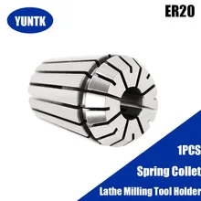 

1PCS ER20 Spring Collet Precision Collet Clamp Chuck Collet Chuck Holder For CNC metal Lathe Milling Tool Holder