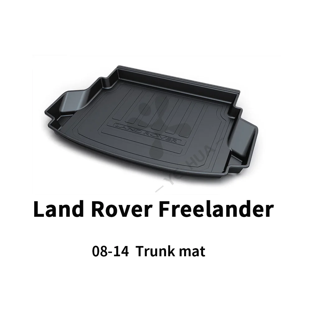 Freelander 2 LR2 06 14 черный тяжелый грузовой напольный коврик защита багажника для любой