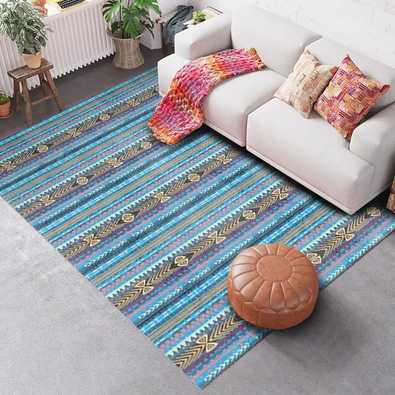 Modern Minimalist Carpet Gray Home Living Room Sofa Table Cover Morocco Bedroom Bed Blanket Northern European-Style - Цвет: 4