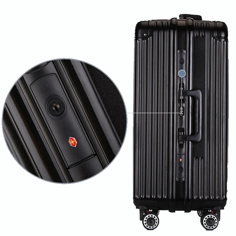 it luggage black rose gold