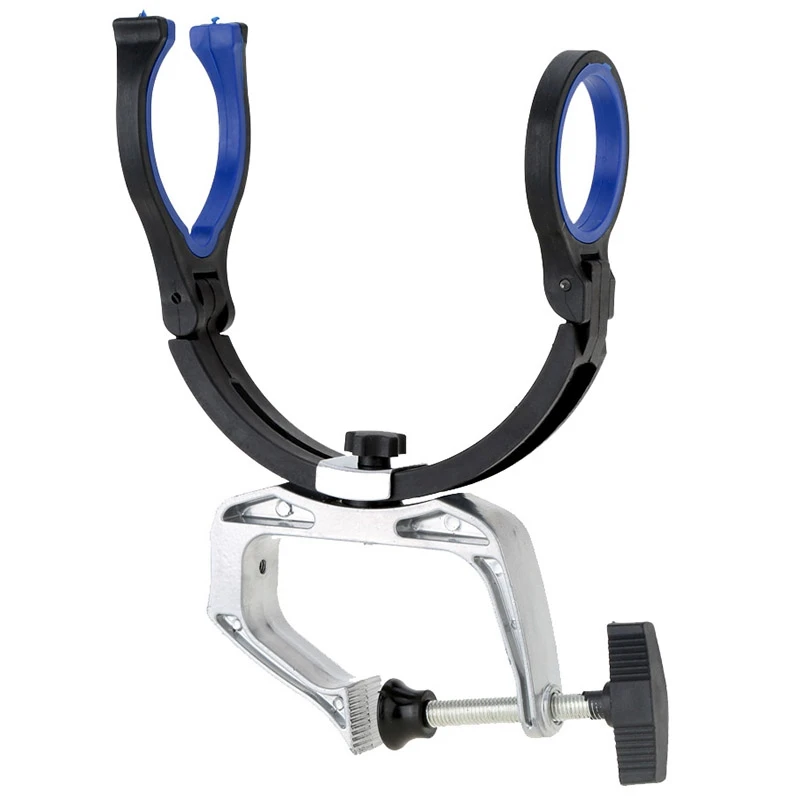 

TOP!-Shipping Boat Marine Aluminium Alloy Fishing Rod Pole Stand Bracket Support Holder Adjustable Clamp Fishing Tackle Tool
