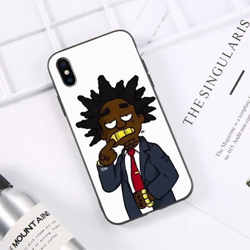 Kodak Black Rapper Soft Silicone TPU Phone Cover for iPhone 11 pro XS MAX 8 7 6 6S Plus X 5 5S SE XR casese 2020