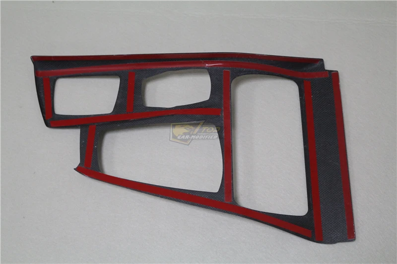 019-Free shipping Interior Door Button Panels Dashboard Dash Kits Carbon Fiber for BMW 5 series F10 2011-2017 carbon interior trims 9pcset